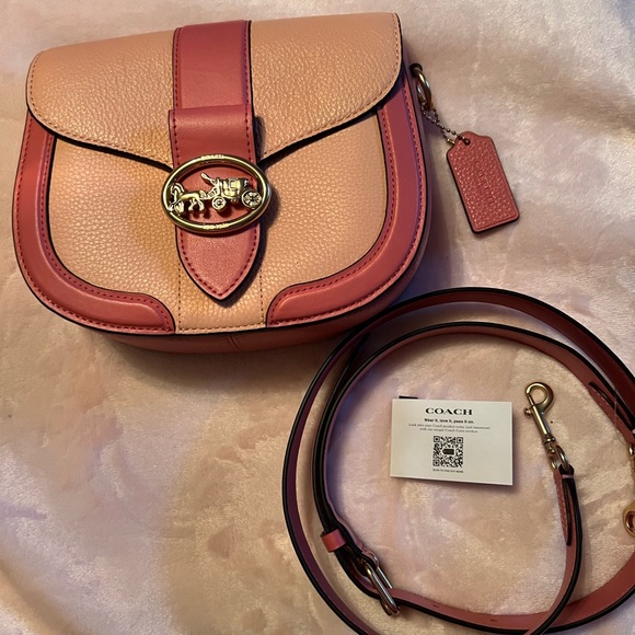 Coach Georgie Saddle Bag - Picture 3 of 5